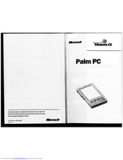 Microsoft Palm PC User Manual