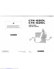 CASIO CTK-625L User Manual