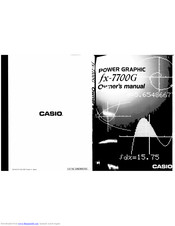 Casio Fx 7700g Manuals Manualslib