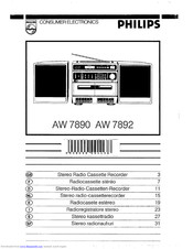 Philips AW7892 - annexe 1 User Manual