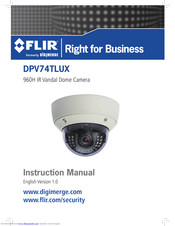 FLIR DPV74TLUX Instruction Manual