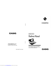 CASIO Cassiopeia A-11 Hardware Manual
