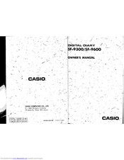 CASIO SF-9600 Owner's Manual