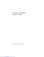 Silicon Graphics OCTANE2 Owner's Manual