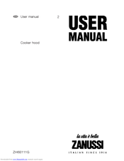 Zanussi ZHI60111G User Manual