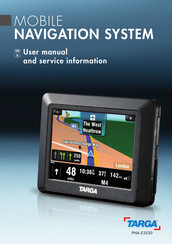 Targa PNA-E3530 User Manual And Service Information