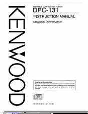 KENWOOD DPC-131 Instruction Manual