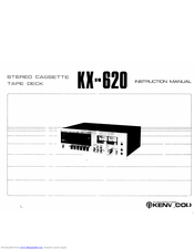 KENWOOD KX-620 Instruction Manual