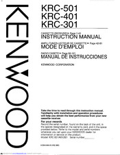 KENWOOD KRC-401 Instruction Manual