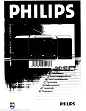 Philips stereo Cassette recorder User Manual