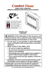 Comfort Flame CHDV32NR Owner's Operation And Installation Manual