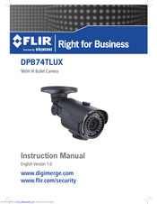 FLIR DPB74TLUX Instruction Manual