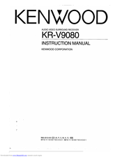 KENWOOD KR-V9080 Instruction Manual