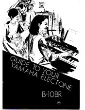 Yamaha Electone B-10BR Manual