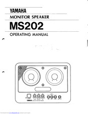 Yamaha MS202 Operating Manual