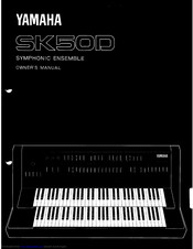 Yamaha SK-50D Owner's Manual