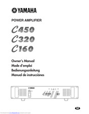 Yamaha C 450 Owner's Manual