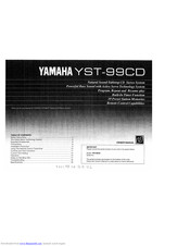 Yamaha YST-99CD Owner's Manual
