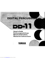 Yamaha DD-11 Owner's Manual