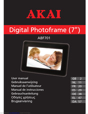 Akai ABF701 User Manual