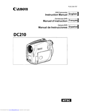 Canon OC210 Instruction Manual
