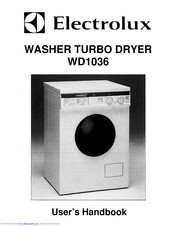 Electrolux WD1036 User Handbook Manual