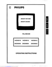 Philips 20GX8350 Operating Instructions Manual