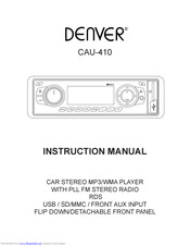 Denver CAU-410 Instruction Manual