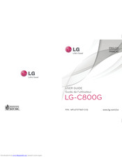 LG C800G User Manual