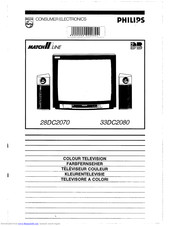 Philips Matchline 28DC2070 User Manual