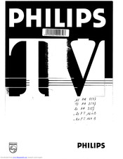 Philips 21PT161B User Manual