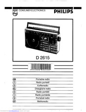 Philips D2615 User Manual