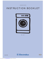 Electrolux EW 1200 I Instruction Booklet