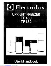 Electrolux TF180 User Handbook Manual