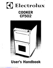 Electrolux CF502 User Handbook Manual
