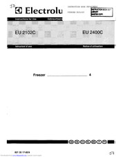 Electrolux EU 2400C Instructions For Use Manual