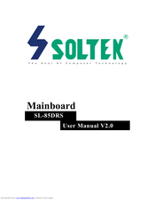 Soltek SL-85DRS User Manual