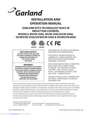 Garland SH/WO/IN 8000 Operation Manual