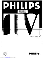 Philips 28PW632BE User Manual