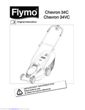 Flymo Chevron 34VC Original Instructions Manual
