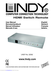 Lindy 32592 User Manual