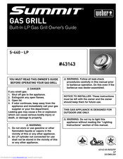 Summit S--440-LP Owner's Manual