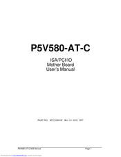 EFA P5V580-AT-C User Manual