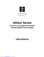 Marathon Power Athlon SEries User Manual