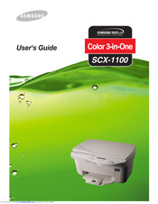 Samsung SCX-1100 User Manual