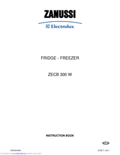 Zanussi Electrolux ZECB 300 W Instruction Book