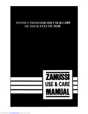 Zanussi HOB Instructions For Use Manual