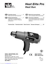IDEAL Heat Elite Pro Operating Manual