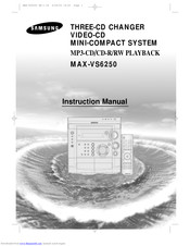Samsung MAX-VS6250 Instruction Manual