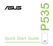 Asus P535 Quick Start Manual
